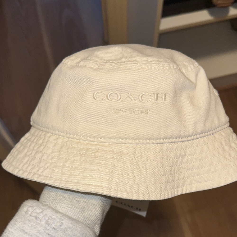 Coach Off-White Bucket Hat